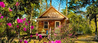Cozy Creekside Cabin Retreat on the creek with 2 beautiful private sandbars!