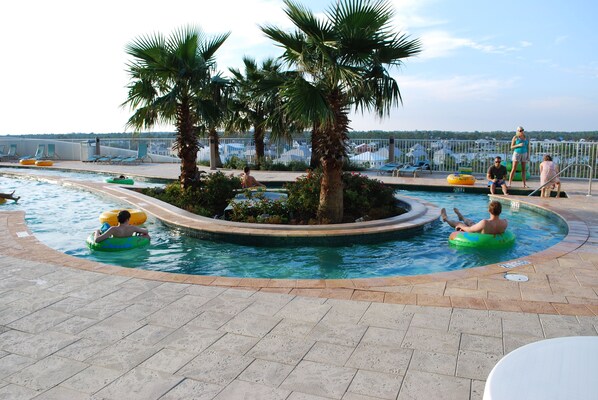 Indoor pool, a heated pool