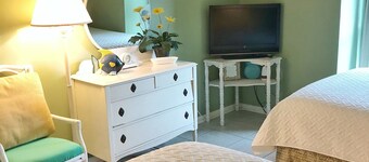 2 sovrum lägenhet 2 kvarter från stranden