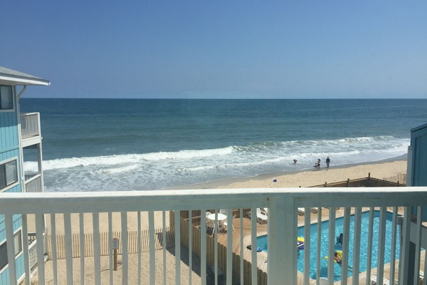 View from your private balcony