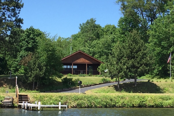 View of property from lake