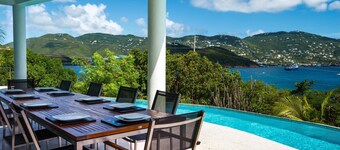 Contemporary  Waterfront Luxury Estate Views,Pool,AC,Gym