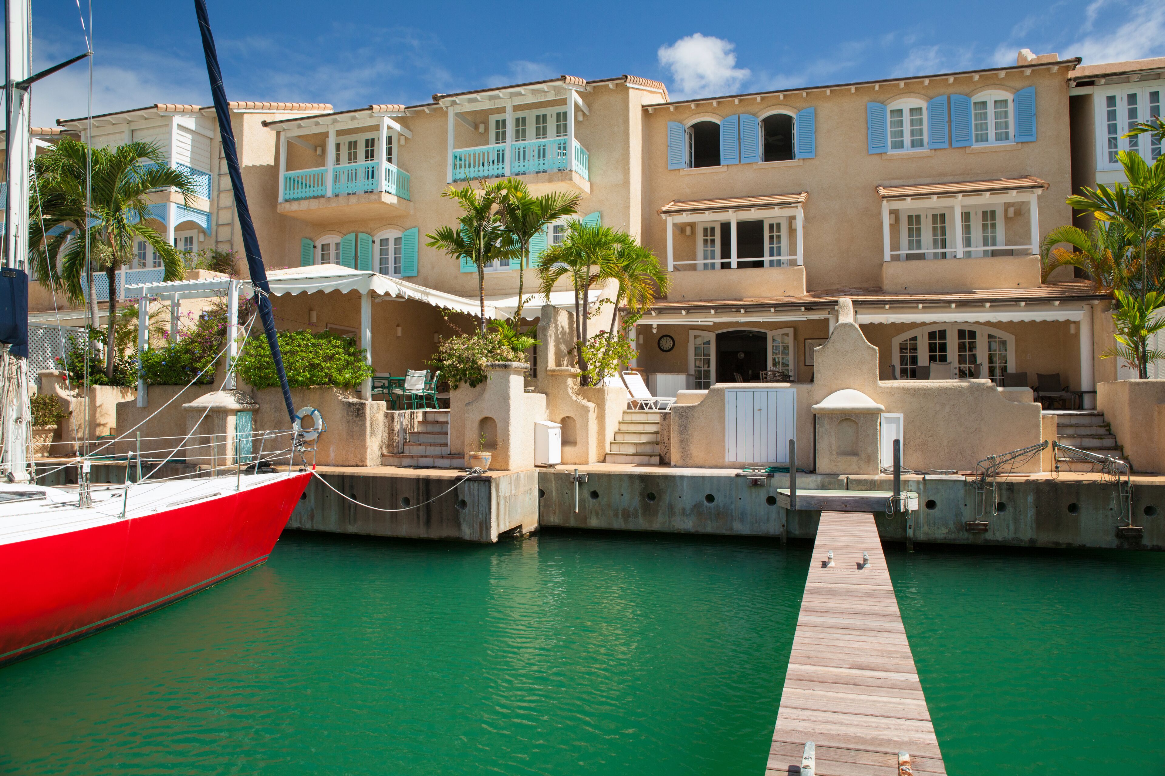 Boat Slip and view from the water