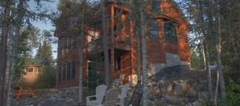 Four Season Retreat - Modern And Secluded White Iron Lakeshore Cabin on 5 Acres