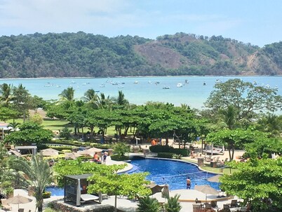 Luxury Oceanfront Los Suenos Condo overlooking Herradura Bay