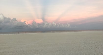 Cottage de plage Ă distance de marche de la plage.