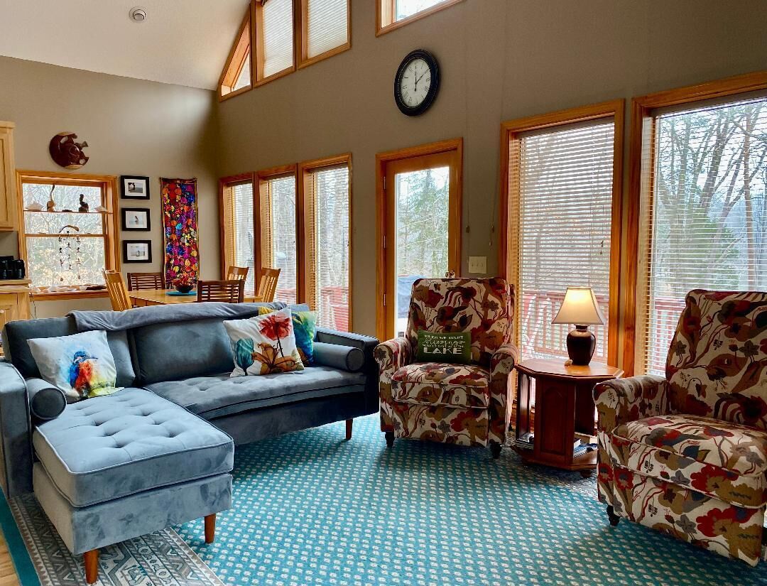 Peaceful lake front property on quiet cove.  