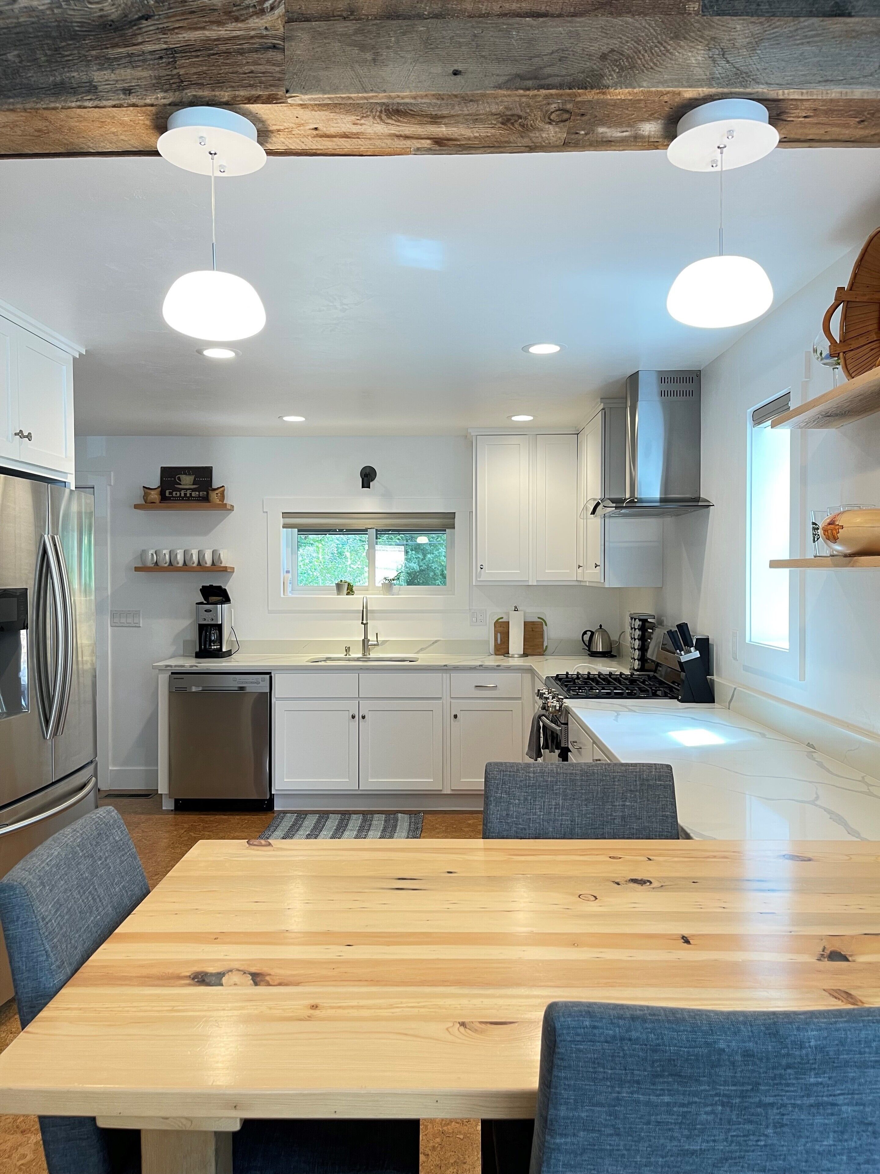 New family friendly house- dead end street- close to downtown- perfect location!