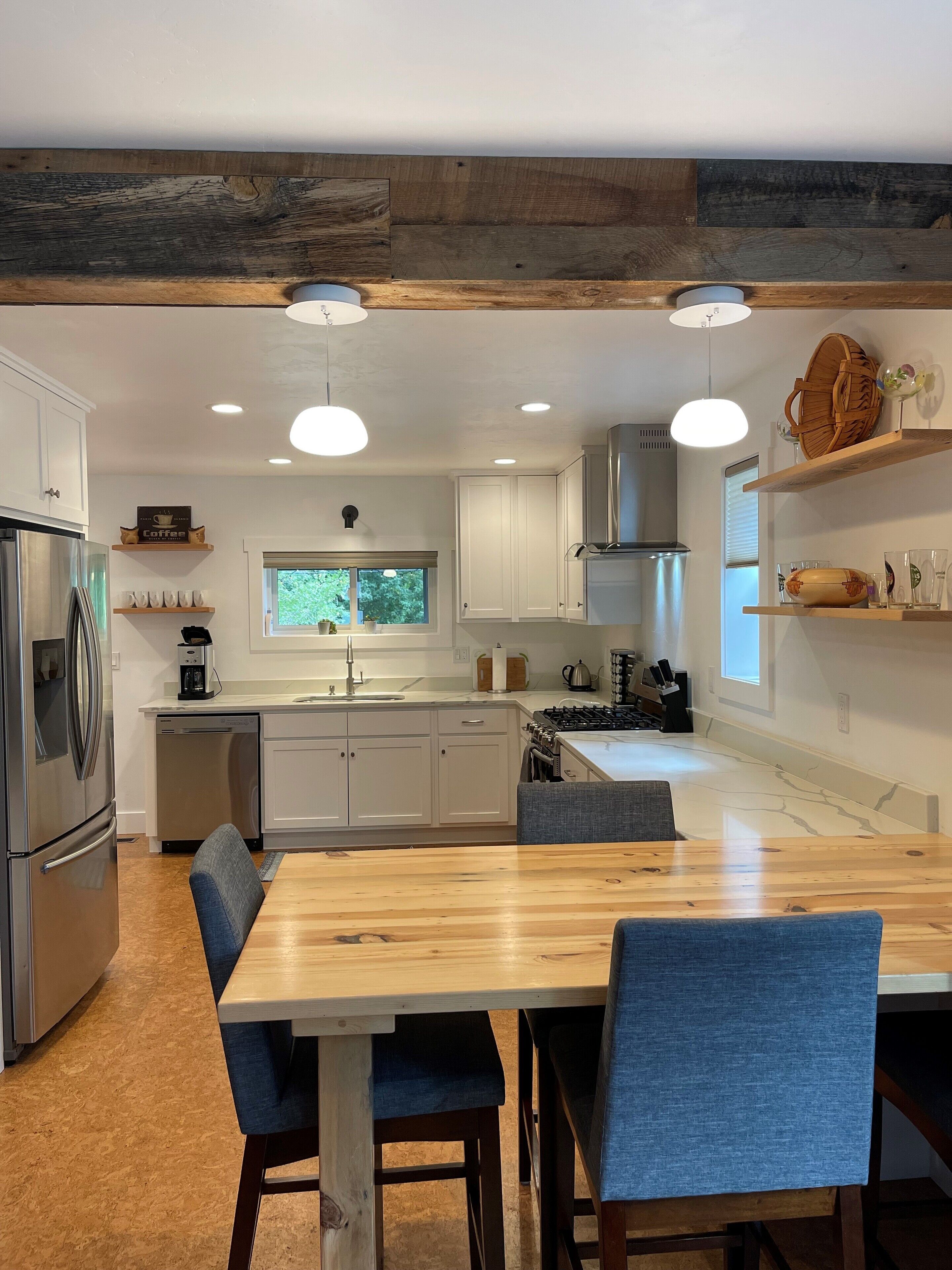 New family friendly house- dead end street- close to downtown- perfect location!