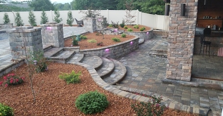 Terrace/patio. Outdoor oasis on the plateau