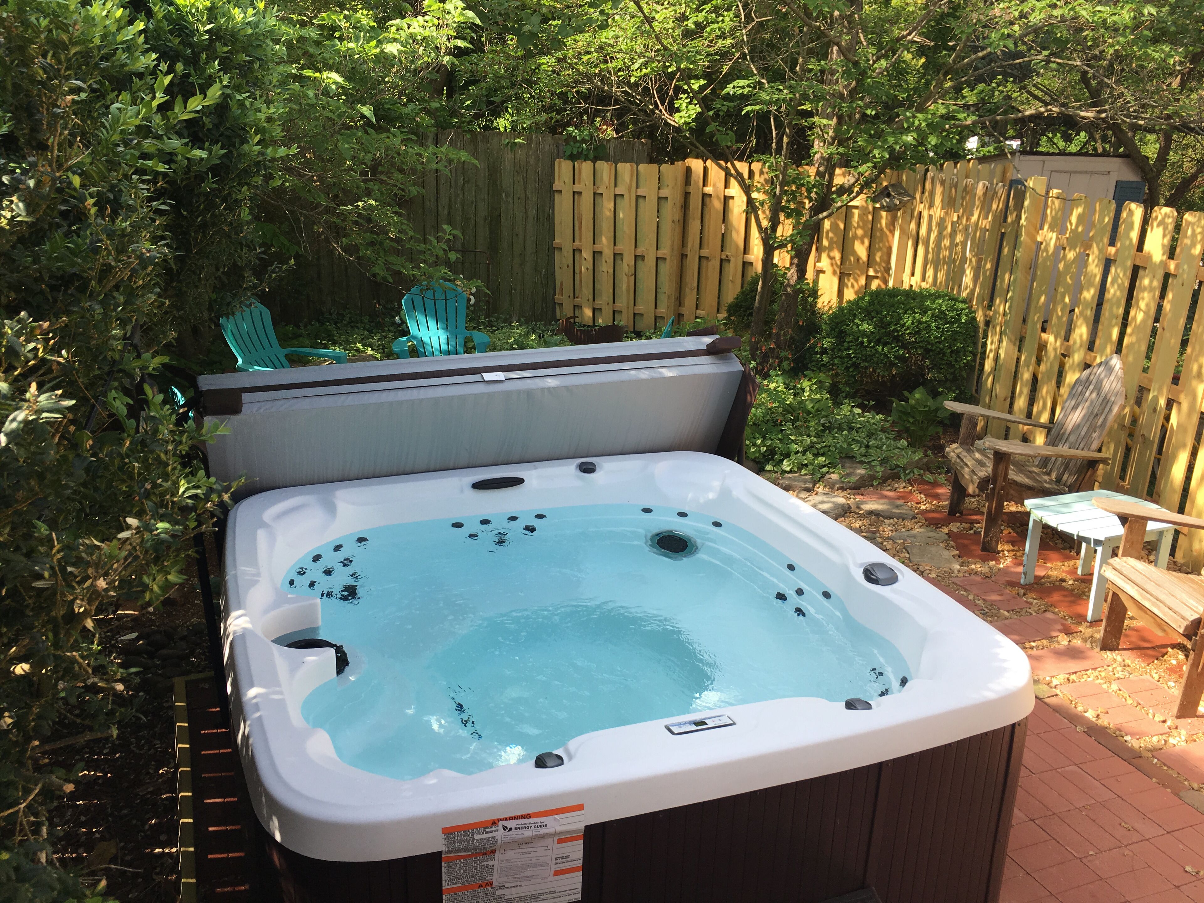 Bain à remous extérieur
