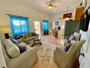 TV - ST KITTS 'Turtle Nest' At Turtle Beach,  A Comfortable Two Bedroom Apartment (Turtle Beach)