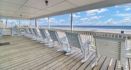 Beach Front Folly Beach 6 chambres 7 salle de bain pour 14-16 personnes