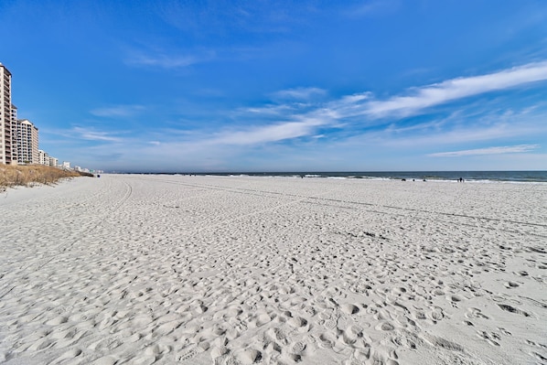 Sur la plage