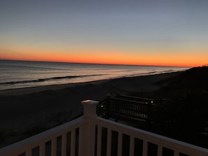 On the beach