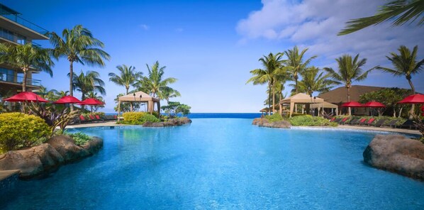 Außenpool, beheizter Pool