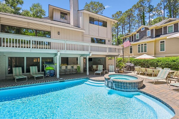 Alberca al aire libre 