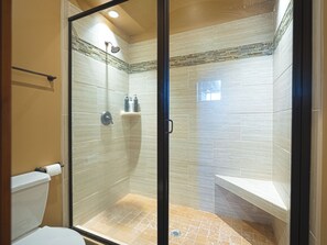 Bathtub, hair dryer, towels