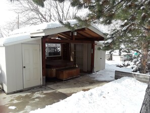 Overnattingsstedets uteområder