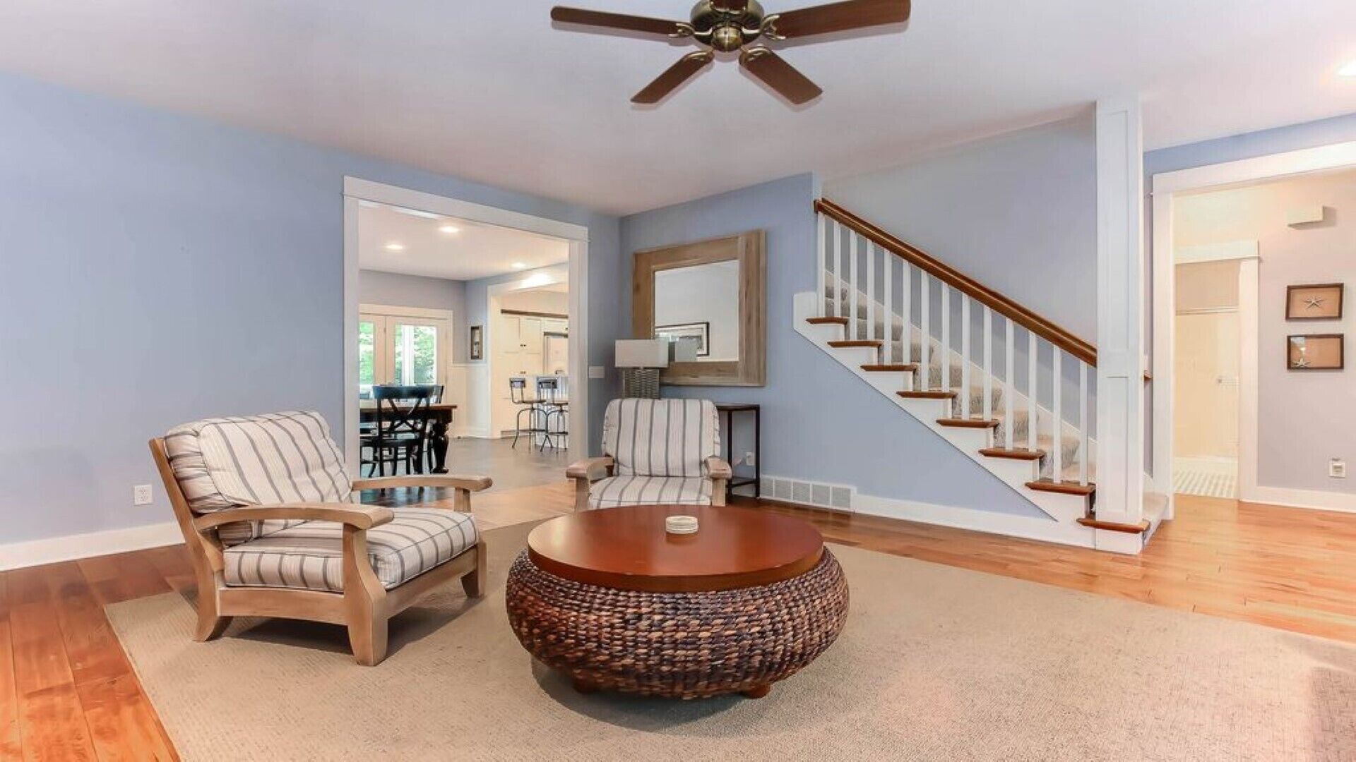 Beautiful Home steps from Lake Michigan. Perfect for a multi-family getaway.