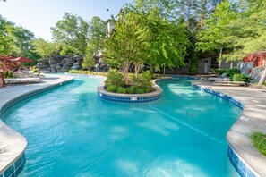 Indoor pool, a heated pool
