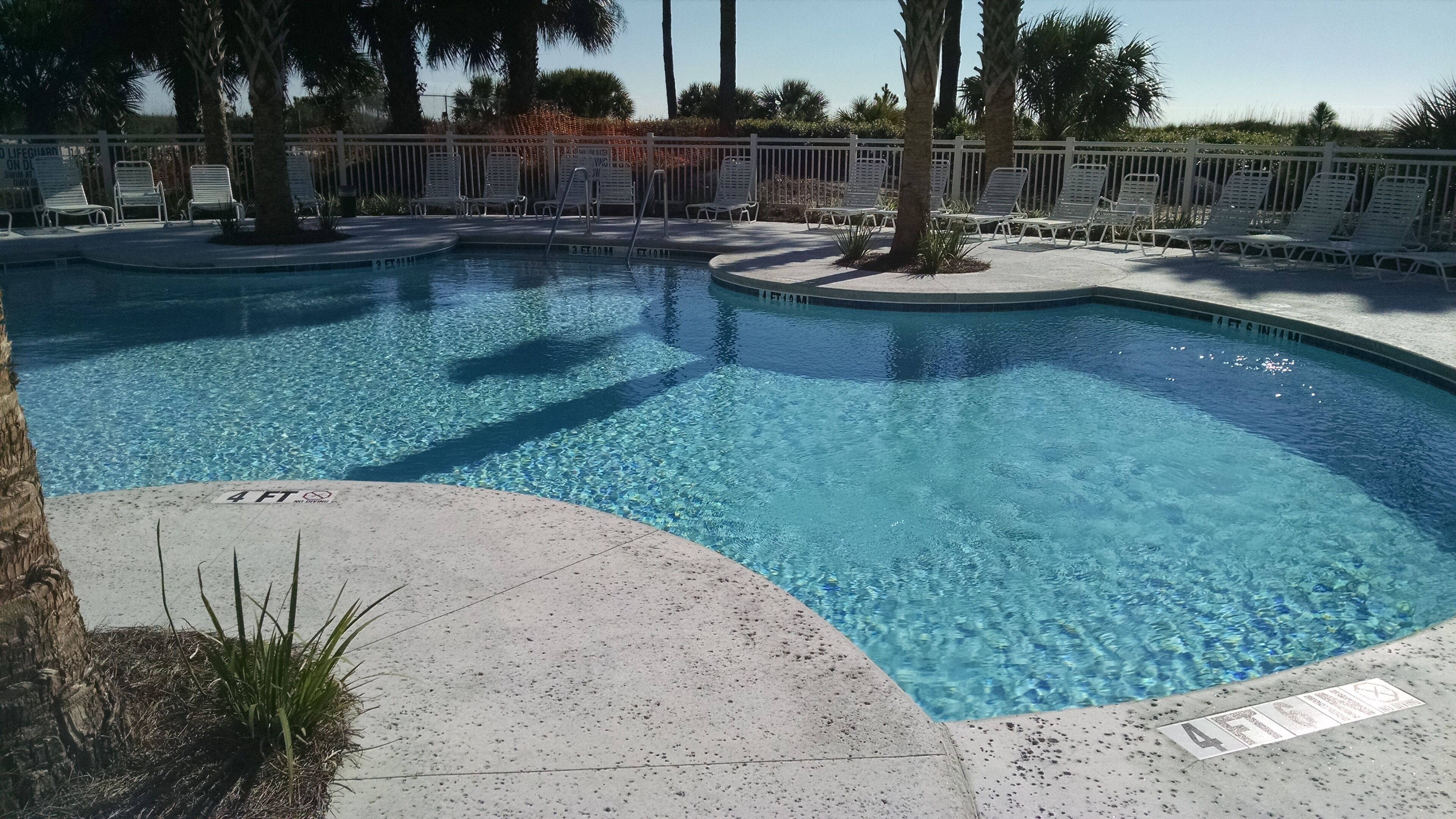 Una piscina climatizada