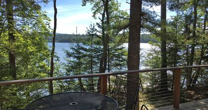 Modern Lake House on a secluded cove on Long Pond, Mount Desert Island!