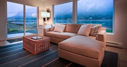 Secluded Beach Condo - Lower Level - Modern Living at the Edge of Forest & Sea