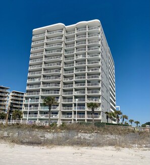 Exterior - A+ Spectacular Beach Front Condo! 2BR 2BA! Sleeps up to 6. Great rates!! (Orange Beach)