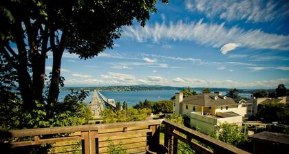 Vistas panorámicas desde Cómodo y Contemporáneo Inicio
