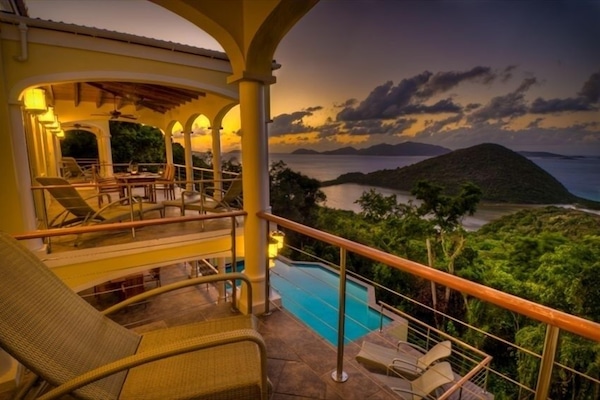 Celebrate sunsets with an evening cocktail on Sirenetta's balconies.