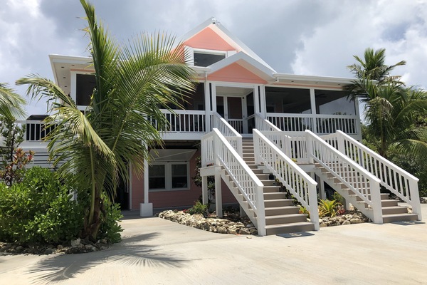 House view post Hurricane Dorian repairs.