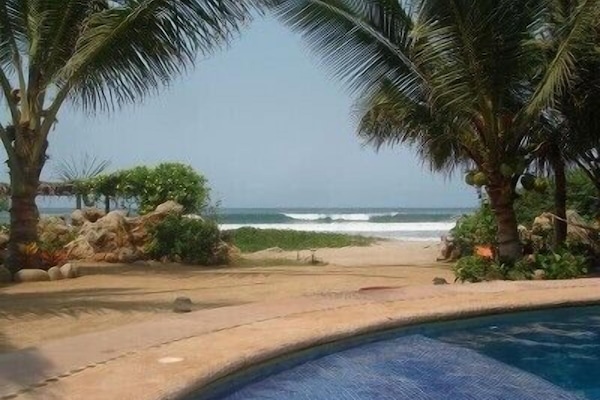 View from the pool