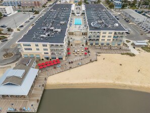 Exterior - Downtown Dewey Beach Ocean/Bay Views 2BR Pools Fire Pit (Rehoboth Beach)