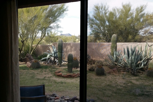 view from the bed