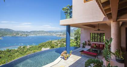Stunning Bayview Zihuatanejo Luxury Villa Casa Espiritu