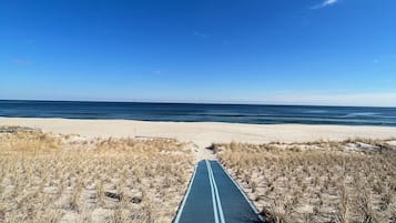 Beach nearby, sun-loungers