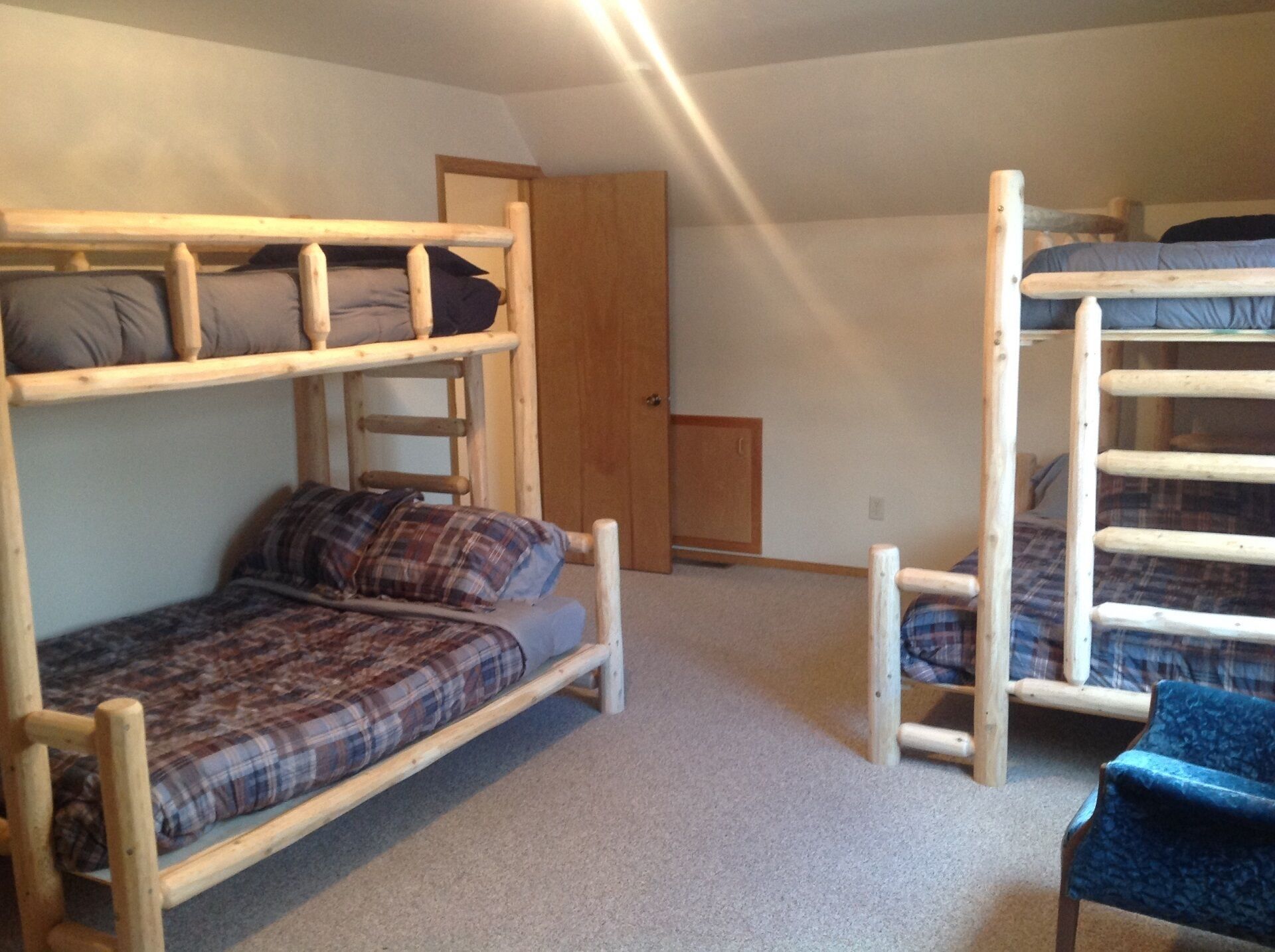 Relax in our quiet, lakefront cabin