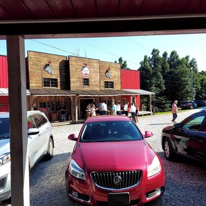 Property grounds - "The Genoa" a Rustic Adventure - Amish-Built Deluxe Cabin  (Genoa)