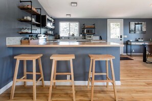 Fridge, microwave, oven, stovetop - Water Views Bliss w/ Water Access (Coos Bay)