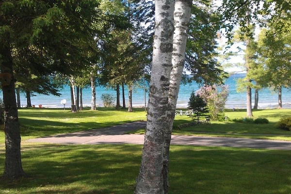 Lake view from cottage grounds