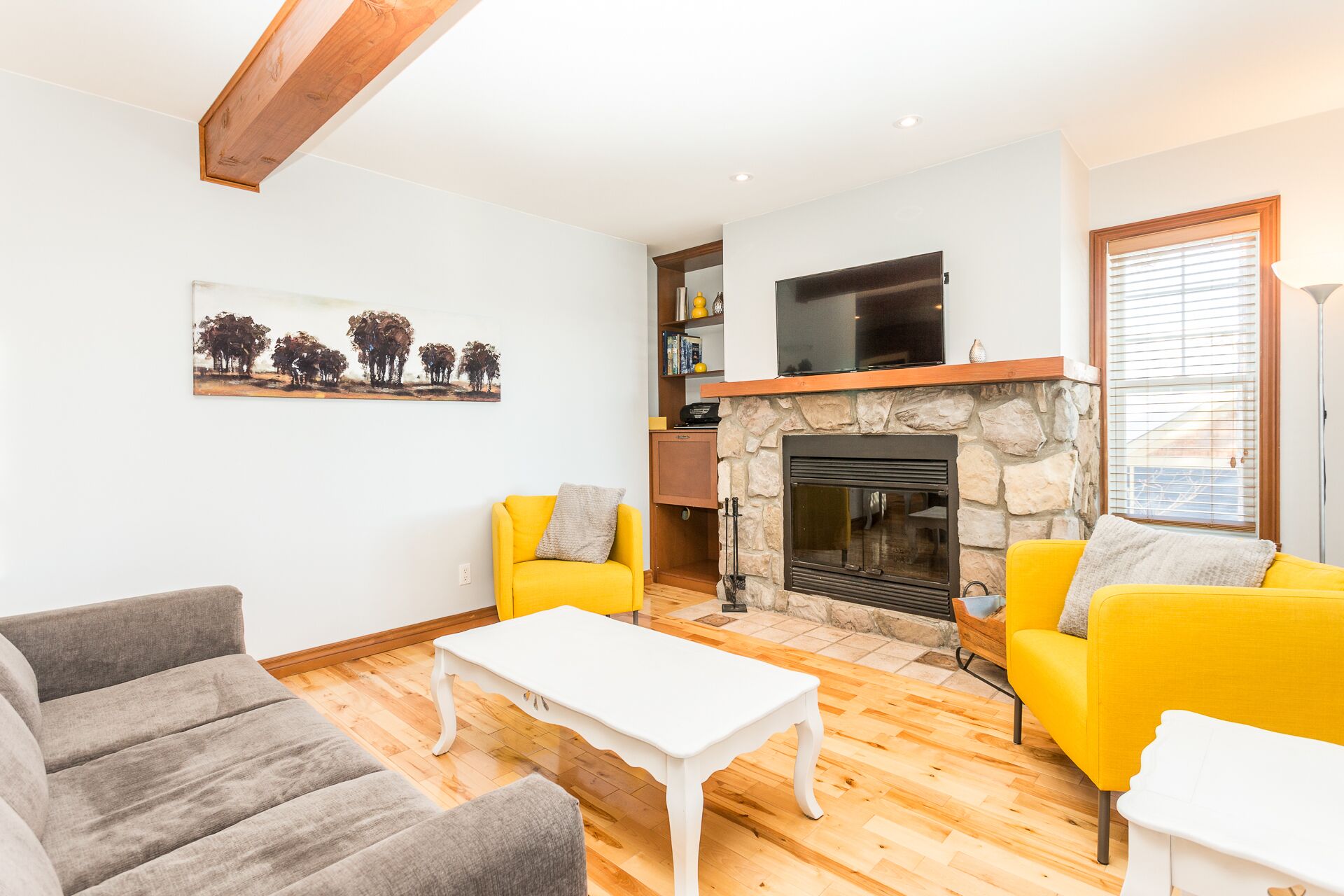 Luxury 2 bedrooms Condo with fireplace, a great  view, BBQ.