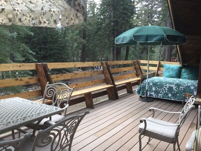 Cabaña Carnelian Bay, a una cuadra del lago Tahoe, a 15 minutos de las zonas de esquí
