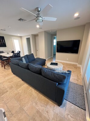 Smart TV, video games, books, stereo