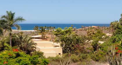 Beautiful Adobe Built Beach House with Great Ocean Views and Solar Heated Pool