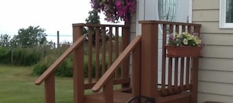 Old Town Kenai Bluff House, hisnande vyer