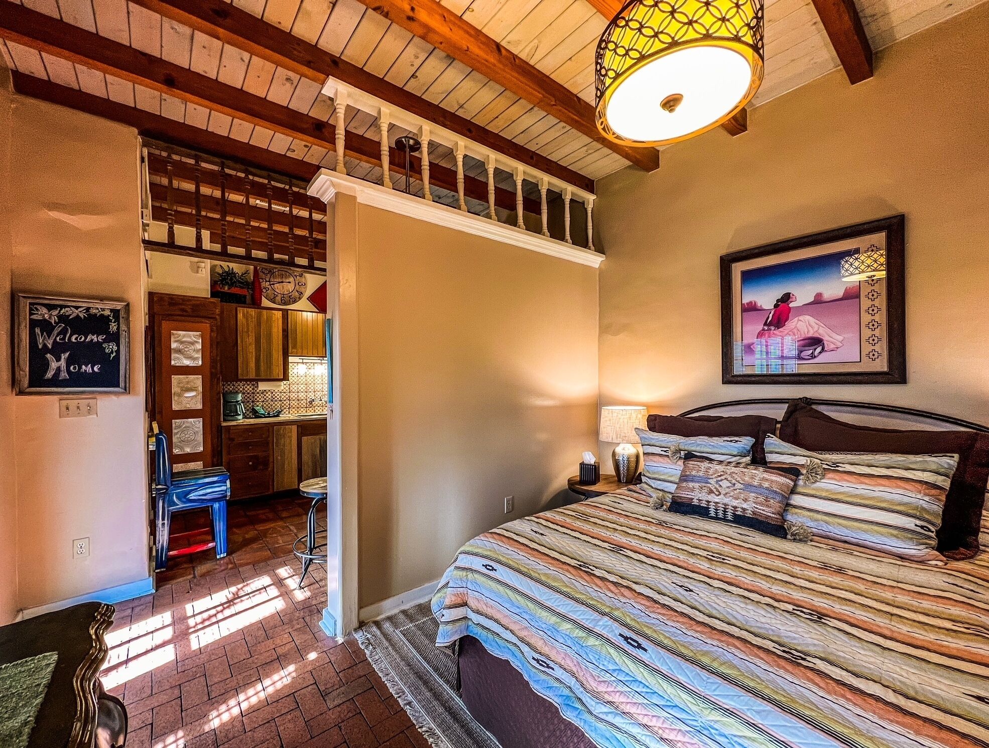 Casa Azul...Truly the only Home Right Off the Plaza in the Heart of Old Town.