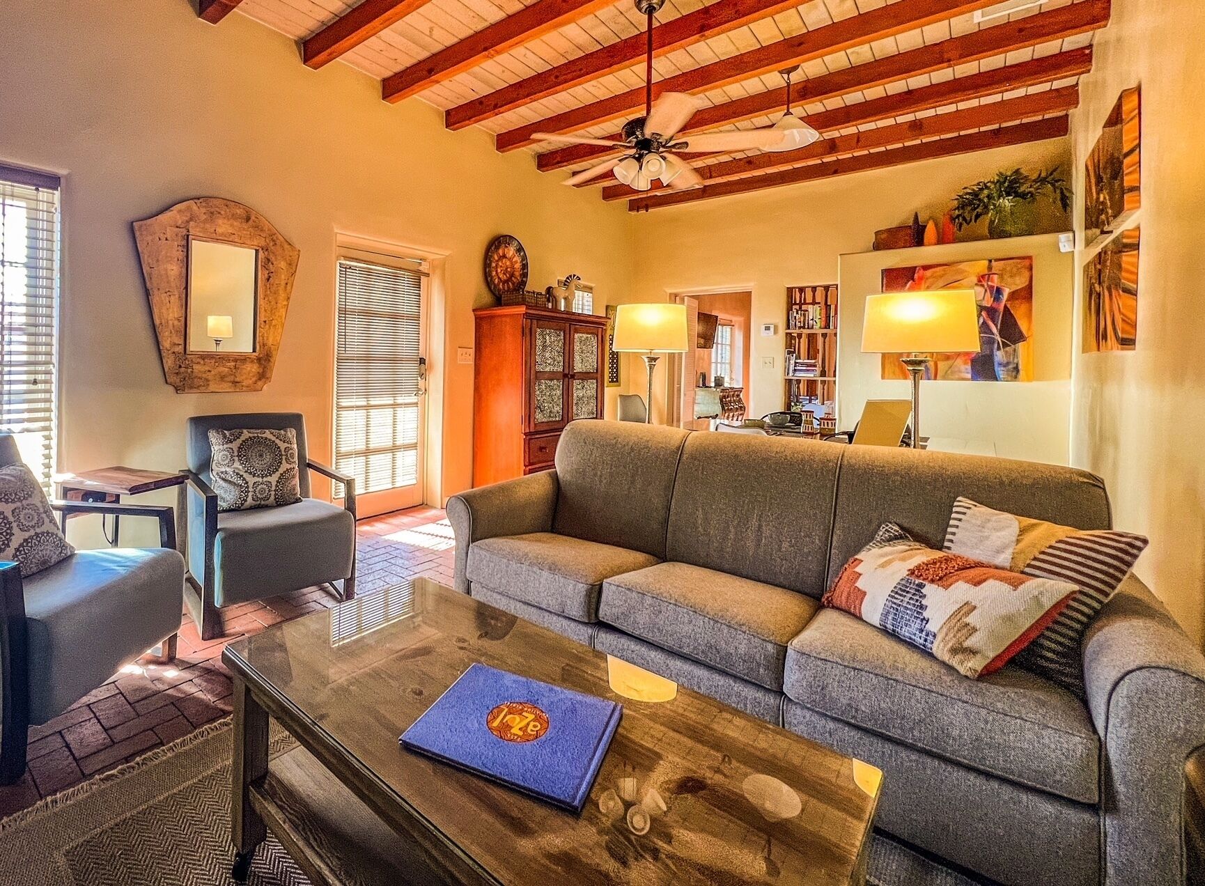 Casa Azul...Truly the only Home Right Off the Plaza in the Heart of Old Town.