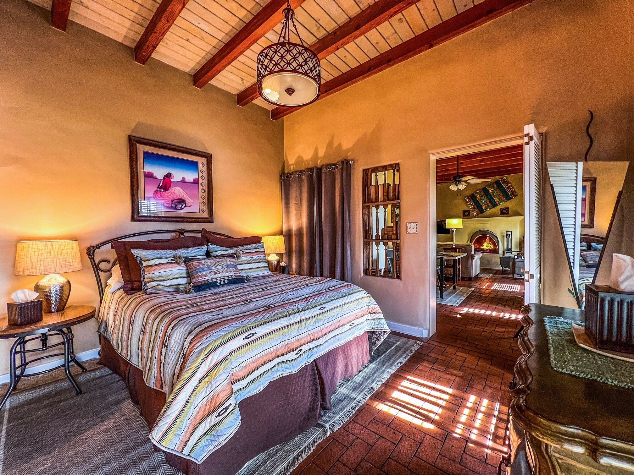 Casa Azul...Truly the only Home Right Off the Plaza in the Heart of Old Town.