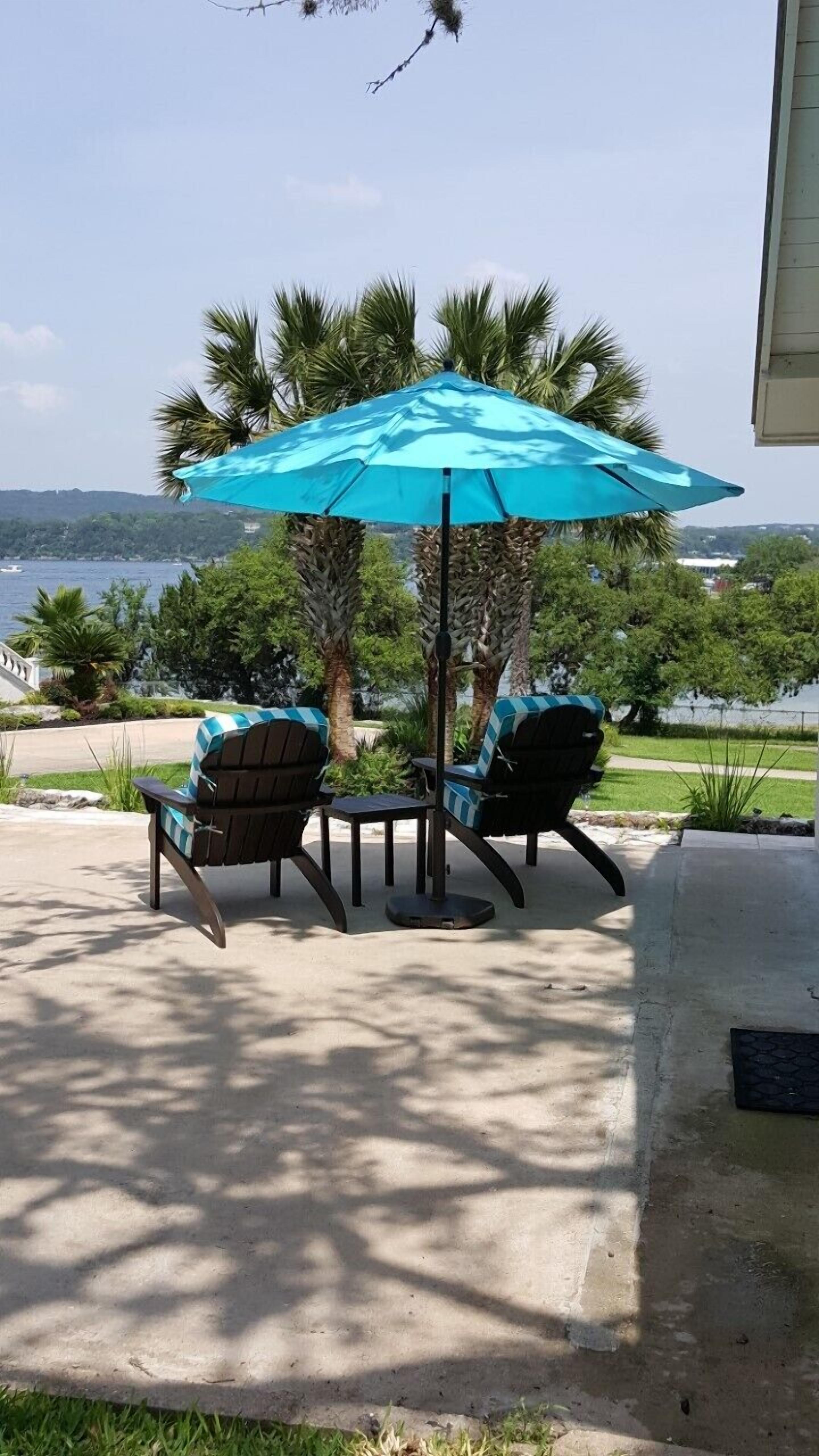side deck patio view